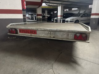 Remolque plataforma porta coches