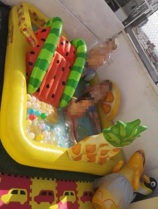 Piscina hinchable Intex Frutas Niños
