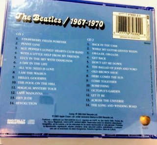 The Beatles Rojo y Azul Dobles 1962/1966-1967//197