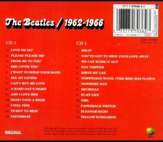 The Beatles Rojo y Azul Dobles 1962/1966-1967//197
