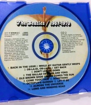 The Beatles Rojo y Azul Dobles 1962/1966-1967//197