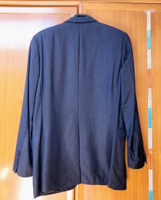 Traje conjunto de raya diplomática Zara