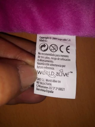 Bufanda solidaria Hugo rosa