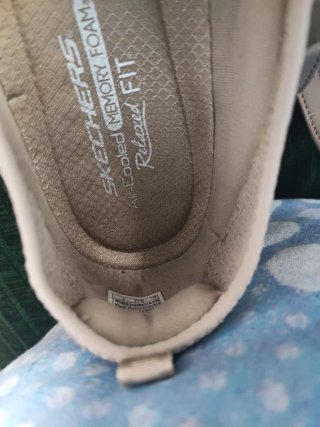 Skechers manoletinas beige Relaxed Fit
