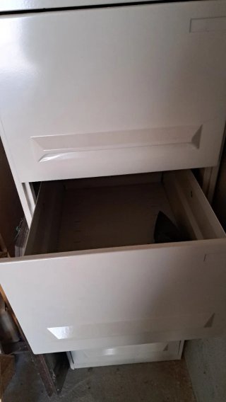 Classificatore metallo 4 cassetti bianco