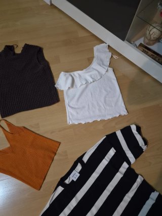 Pack 4 Blusas Zara Stradivarius Talla Única