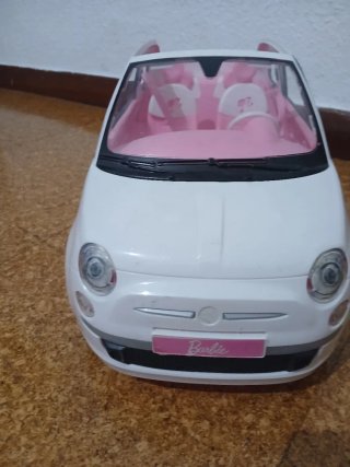 Coche Barbie Blanco y Rosa