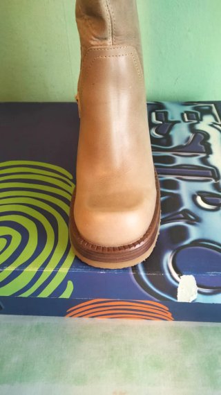Botas altas Destroy vintage piel