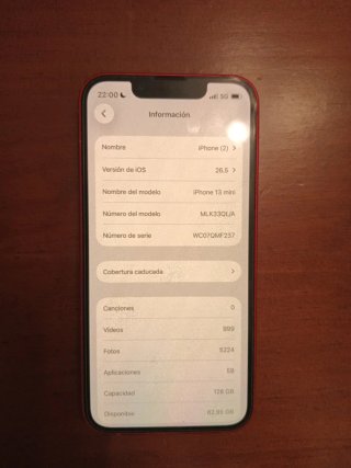 iPhone 13 mini Rojo