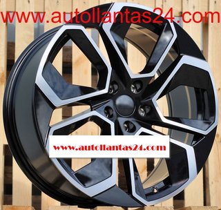 8810 JUEGO DE 4 LLANTAS SKODA BLACK METAL r949157