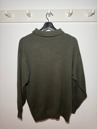 Jersey Burberry Verde Militar Talla M