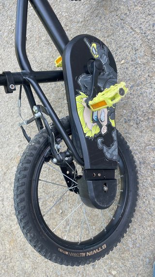 Bicicleta niño Btwin talla 16 negra