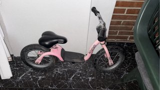 Bicicleta de equilibrio Kazam rosa