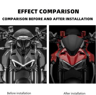 Parabrisas para Ducati Street Fighter V2 V4