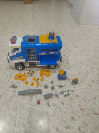 Furgón Policía Pinypon con Accesorios