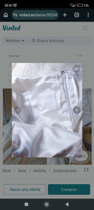Traje de Novia Blanco