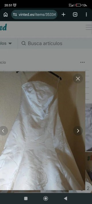 Traje de Novia Blanco