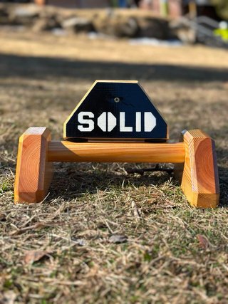 Paralelas Calistenia Solid Madera