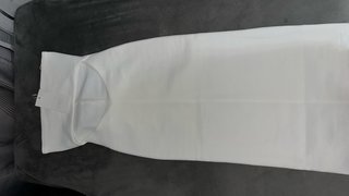 Vestido largo blanco Zara nuevo con etiqueta