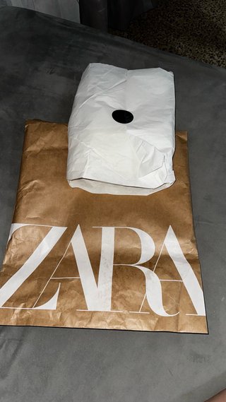 Vestido largo blanco Zara nuevo con etiqueta