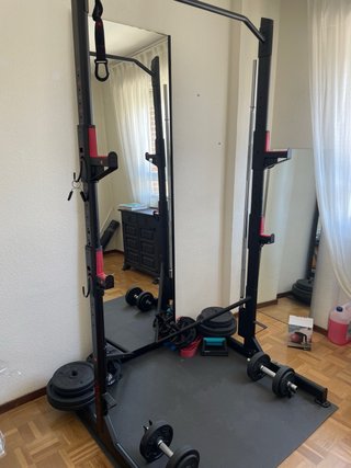 Rack musculación Domyos 500