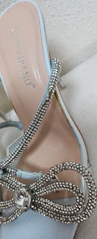 Zapatos de tacón GULIPANO con pedrería