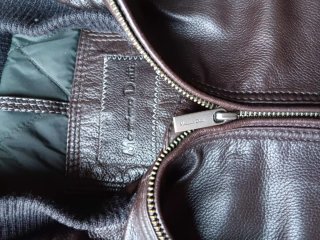 Chaqueta Piel Massimo Dutti Marrón