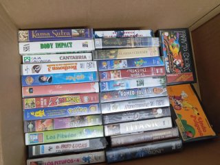 Lote VHS Películas Infantiles Varias