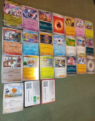 Pack Cartas Pokémon Alemán