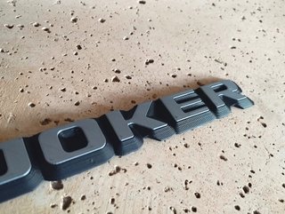 CLUB JOKER VOLKSWAGEN T3 EMBLEMA TRASERO