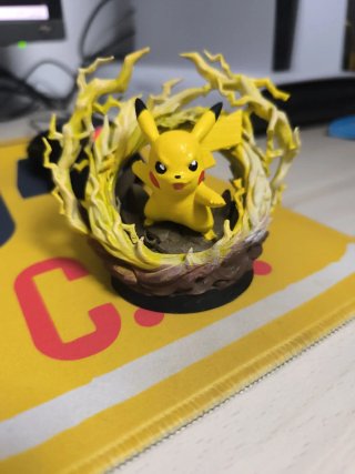 Figura Pikachu 3D  (Mirar descripción)
