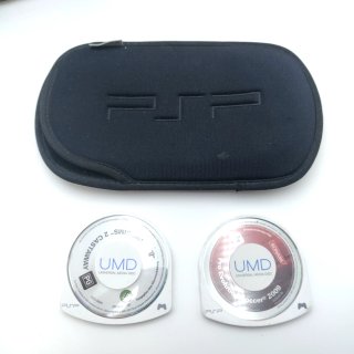 Console Psp 1004 Fat Nera 2 giochi e memoria 16 GB