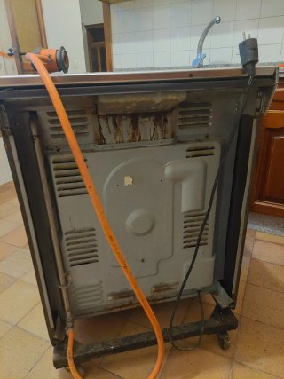 Cocina de gas Smeg