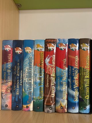 Coleccion “Reino de la fantasía” Geronimo Stilton
