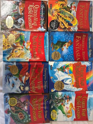 Coleccion “Reino de la fantasía” Geronimo Stilton