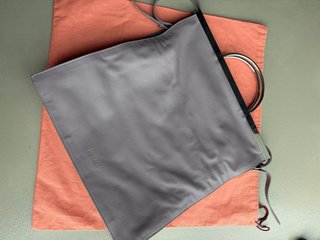 Borsa Max&Co Pelle Grigia con Sacca Arancione