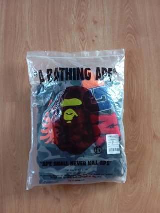 Felpa BAPE WGM Shark Zip Grigia