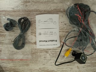 Cámara de marcha a tras y micro para radio coche