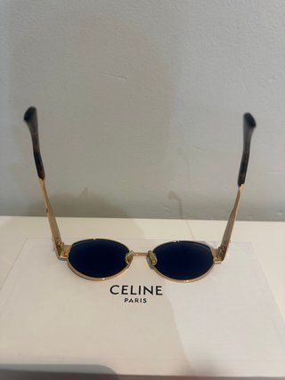 Gafas de sol Celine Triomphe Doradas y Verdes