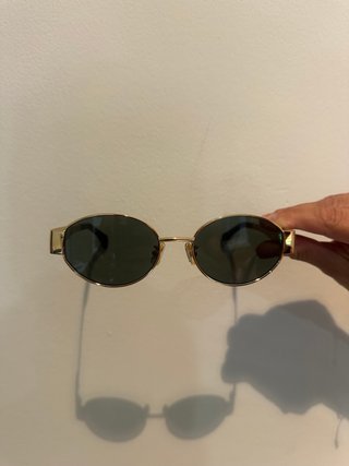 Gafas de sol Celine Triomphe Doradas y Verdes