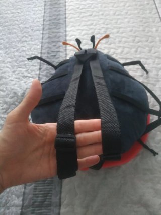 Mochila / disfraz mariquita infantil