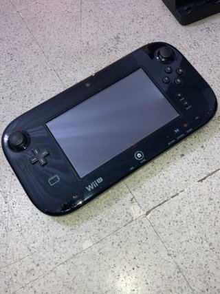 Nintendo Wii U Premium 32 GB Negra + GamePad + Bas