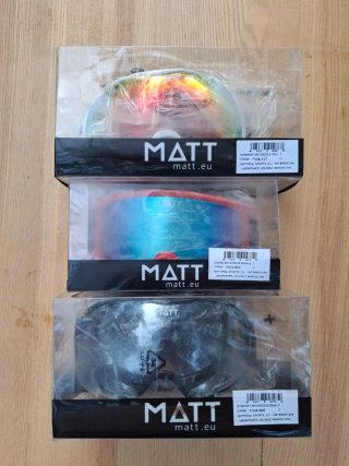 Gafas de esquí MATT en 3 colores