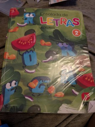 Ensalada de letras 2, Primaria lecturas