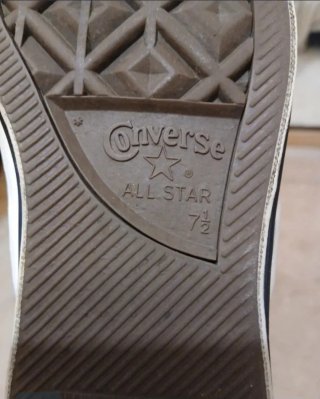 Zapatillas Converse de ante marrón