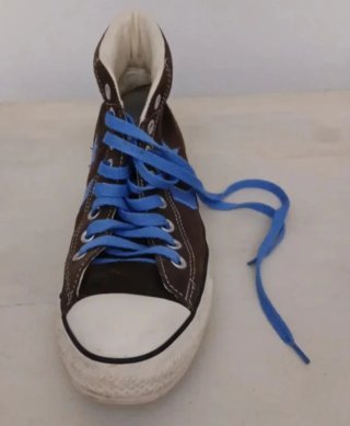 Zapatillas Converse de ante marrón