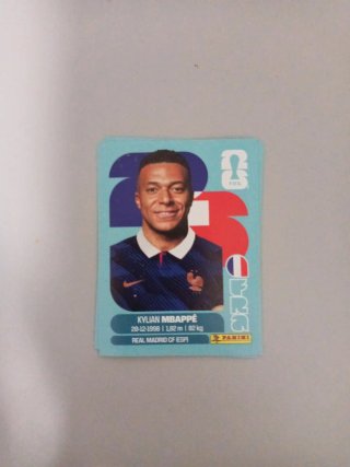 Cromo Mbappé Panini Mundial 2026