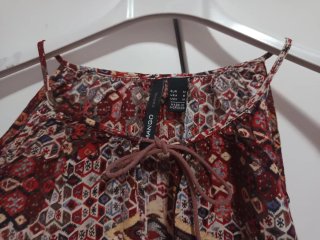 Vestido veraniego estampado