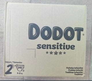 Dodot Sensitive Talla 2 - 240 Pañales