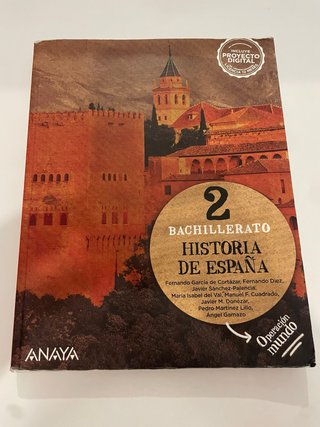 Libro de historia de españa